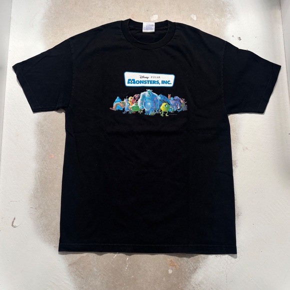 Alstyle Apparel & Activewear Other - Vintage Monsters Inc Movie Promo T-Shirt Alstyle Hollywood Video Black Large
